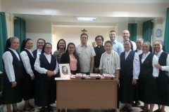 Les membres du Tribunal et la communauté de Clarin, Bohol.