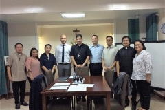 Les membres du Tribunal diocésain se sont réunis à Clarin, Bohol, Philippines.