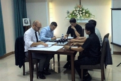 L'ouverture de l'enquête diocésaine présidée par Mgr Alberto Uy