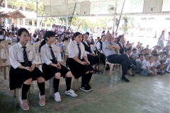 Kenmei students visit Holy Cross of Malita